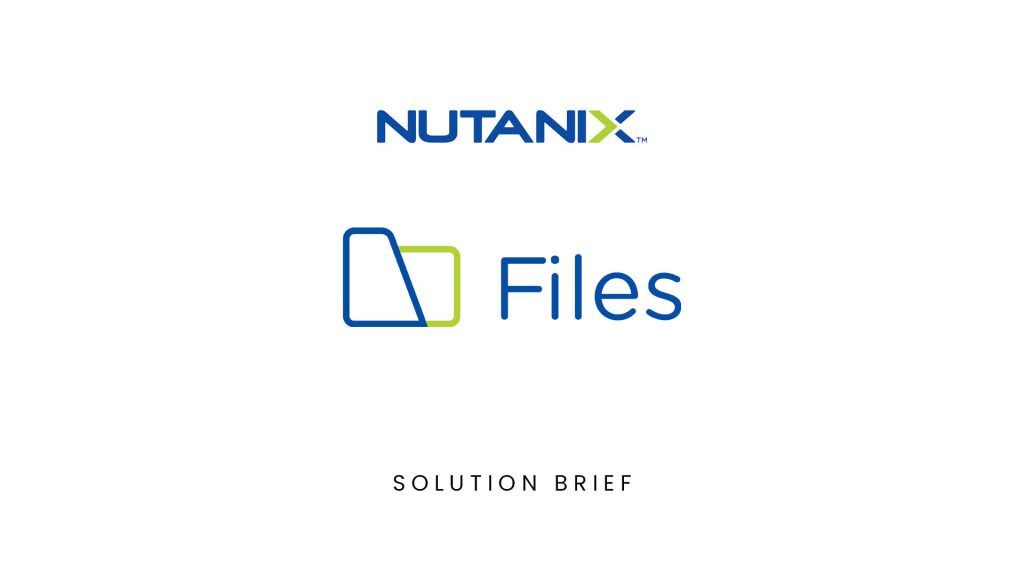 Nutanix Files Tech Note Info Exchange