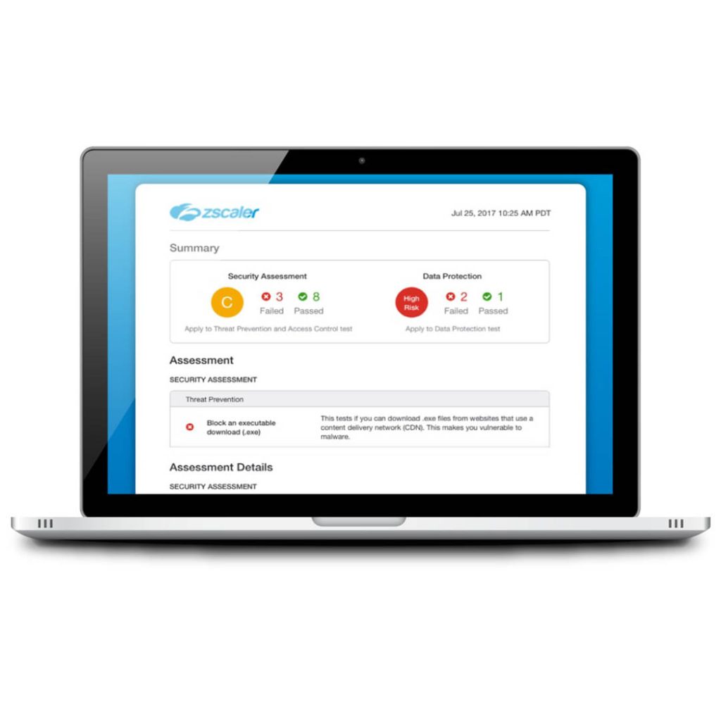 Internet Threat Exposure Analysis Tool - Zscaler