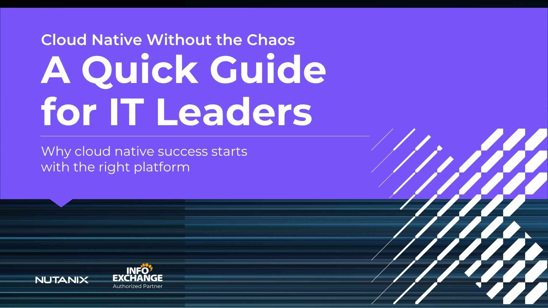 Cloud Native Without the Chaos Nutanix quick guide